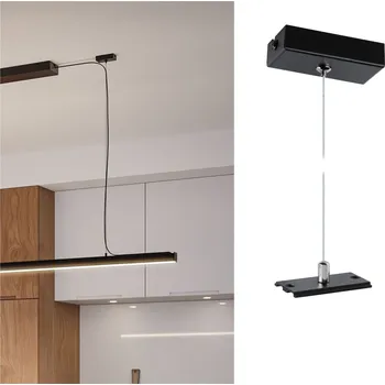 Bodové svítidlo PAULMANN Linion příslušenství závěs černá 40x80mm - PAULMANN P 98187