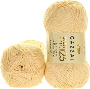 Příze Gazzal Giza Matte 125 5589 světle tělová