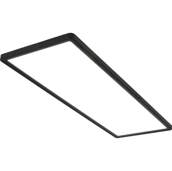 BRILONER Ultraplochý LED panel s přímým a nepřímým osvětlením, 29,3 cm, LED, 22 W, 3000 lm, černá - BRILO BRILO 7402-415