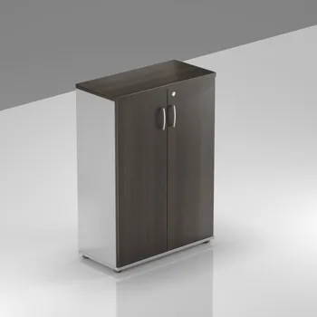 Policová skříň NABYTEK-DESIGNOVY.CZ S383 07 - Kancelářská skříň Komfort, 80x38,5x113 cm, dveře 3/3