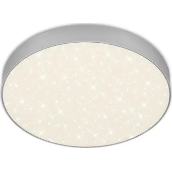 BRILONER LED stropní svítidlo hvězdné nebe, pr. 28,7 cm, 21 W, stříbrná - BRILONER BRI 7074-414