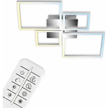 BRILONER LED CCT rám 75 cm 10,5W 1400lm chrom - BRILO BRILO 3093-018