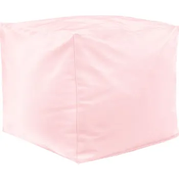 Taburet Taburetka metalická růžová ekokůže