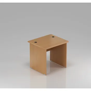 Psací stůl NABYTEK-DESIGNOVY.CZ BKA08 11 - Kancelářský stůl Komfort, dřevěná podnož, 80x70x76 cm