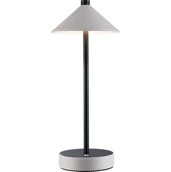 Lampička PAULMANN Mobilní stolní lampa Pellini CCT 2W černá mat/béžová - PAULMANN P 71176