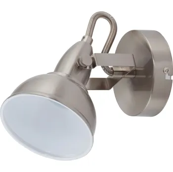 Nástěnné svítidlo BRILONER Bodové svítidlo pr. 10 cm 1x E14 40W satén-bílé - BRILO BRILO 2049-012