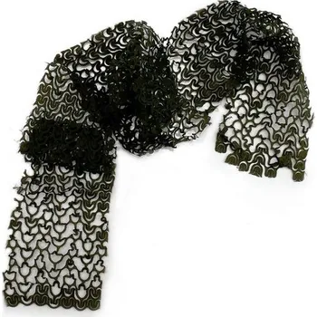 RC model tanku TORRO 1/16 kamuflážní síť zelená, 600x50mm