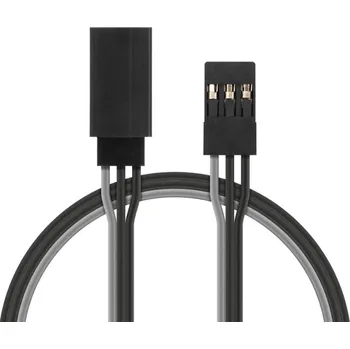 RC vybavení Kavan Prodlužovací kabel Černý 90cm JR