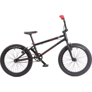 bmx KHEBIKES Dětské BMX kolo hliníkové COSMIC AL černé 20 palců 10,6 kg NO SIZE ČERNÁ|ČERVENÁ 2025