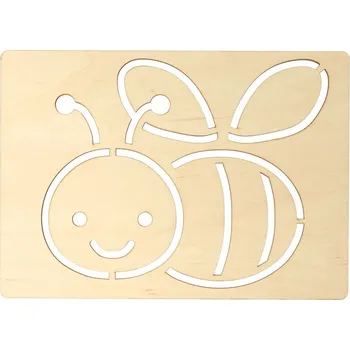Natana šablona čmelák 15 x 21 cm