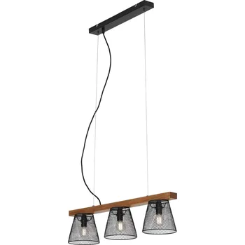 BRILONER Závěsné svítidlo, 65 cm, max. 25 W, černá - BRILONER BRI 4077-035