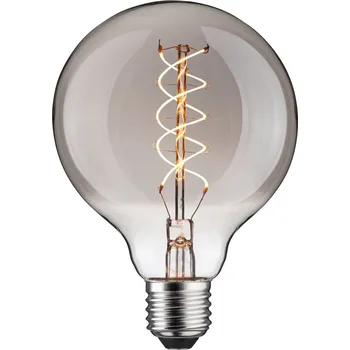 Osvětlení PAULMANN Rustic Shine Standard 230V LED Globe E27 Filament S-Form 4,2W 1800K stmívatelné kouřové sklo - PAULMANN P 29247