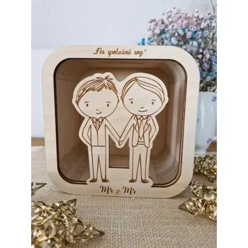 Pokladnička Pokladnička svatební ON+ON