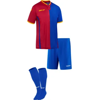 Saller BARCELONA Dresový set BARVA: 120 modrá-červená, Velikost: M -Atraktivní týmový design pro špičkový výkon