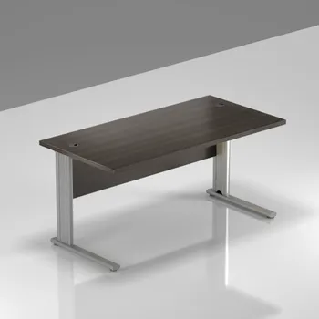 Psací stůl NABYTEK-DESIGNOVY.CZ BPR14 07 - Kancelářský stůl Komfort, kovová podnož, 140x70x76 cm