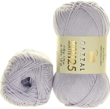 Příze Gazzal Giza Matte 125 5571 levandulová