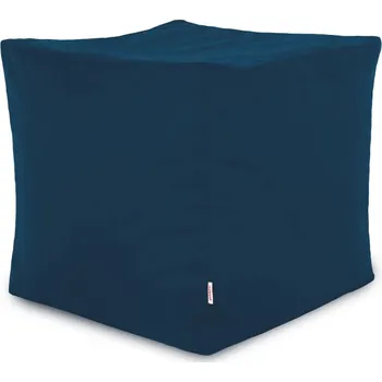 Taburet Plyšová taburetka granátová