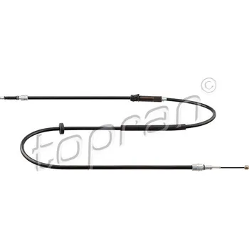 Lanko parkovací brzdy Tažné lanko, parkovací brzda TOPRAN 112 150