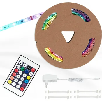 LED páska BRILONER RGB LED pásek 500 cm 0,12W bílé - BRILO BRILO 2267-150D