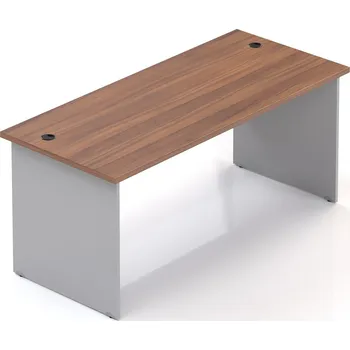 Psací stůl NABYTEK-DESIGNOVY.CZ BKA16 19 - Kancelářský stůl Komfort, dřevěná podnož, 160x70x76 cm