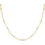 Rosefield Luxusní pozlacený náhrdelník s krystaly Graduated JNGCG-J1018 + 2 měsíce na vrácení zboží