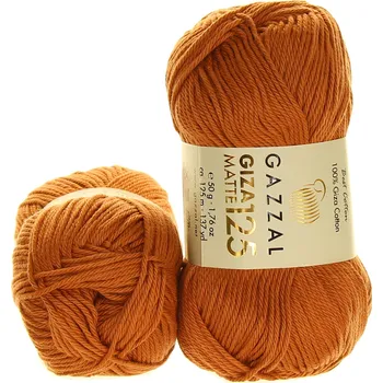 Příze Gazzal Giza Matte 125 5584 oříšková