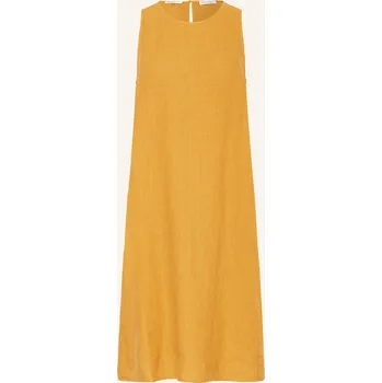 Dámské šaty Marc O'polo Dámské Lněné Šaty, tmavě oranžová, 38