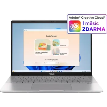 Notebook ASUS NTB Vivobook S14 (S3407CA-LY008W), Ultra 7 255H, 14" 1920 x 1200, 16GB, 1TB SSD, UHD, W11 Home, Cool Silver