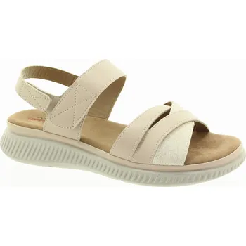 Dámské sandále EPICA Dámské kožené béžové sandály 1W70414-03-N-255 Velikost 40