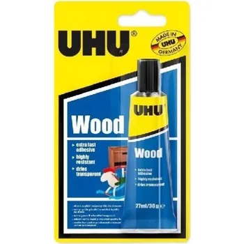 Průmyslové lepidlo UHU UHU Wood 27ml rychleschnoucí disperzní