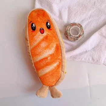 Penál Velký studentský penál s motivem toustu | školní pouzdro - Styl3