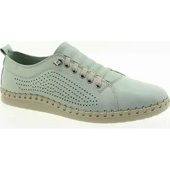 Dámské polobotky YO BY SHOEMAKER Dámské mintové kožené polobotky 064-6019-GLACIER-245 Velikost 38