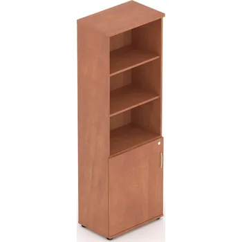 Policová skříň NABYTEK-DESIGNOVY.CZ S562 03 - Kancelářská skříň Komfort, 60x38,5x183,5 cm, dveře 2/5