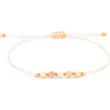 Náramek Sadré Andský opál náramek na meruňkové šňůrce