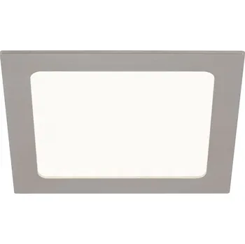 Bodové svítidlo BRILONER LED vestavné bodové svítidlo, 17 cm, 12 W, matný nikl - BRILONER BRI 7186-012