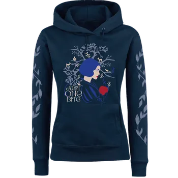 Dámská mikina Mikina s kapucí Disney z Sněhurka a sedm trpaslíků - Just One Bite - Ženy - modrá