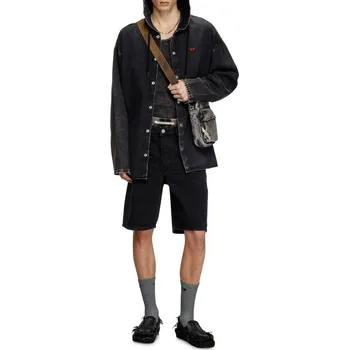 Pánské kraťasy ŠORTKY DIESEL REGULAR-SHORT SHORTS BLACK