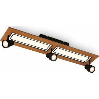 BRILONER Stropní svítidlo, 78 cm, 3x GU10, max. 9W, černá - BRILO BRILO 3764035