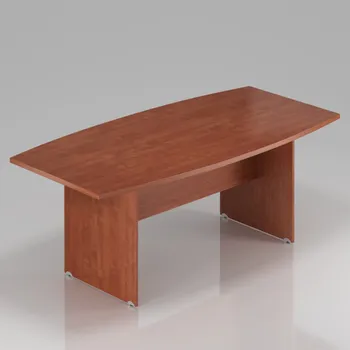 Konferenční stolek NABYTEK-DESIGNOVY.CZ SKA33 03 - Konferenční stůl Komfort, dřevěná podnož, 200x100x76 cm