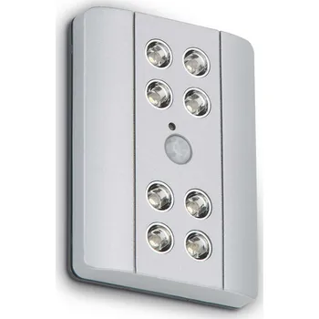 Nástěnné svítidlo BRILONER LED Lero Indoor 11,6 cm 8x0,08W 7lm stříbrná - BRILONER BRI 2255-081