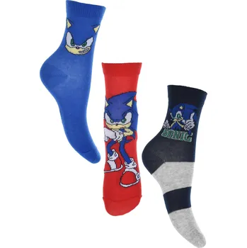 SET 6 KS SADA 3 KS PONOŽKY SONIC, 2x23-26,2x27-30,2x31-34