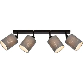 BRILONER Bodové svítidlo 65 cm 4x E27 25W šedá - BRILO BRILO 2078-044