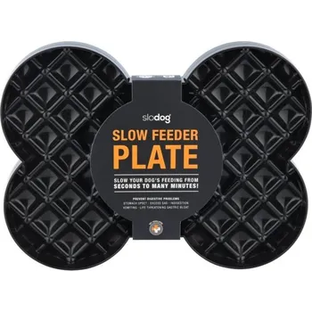 Obleček pro psa United Pets Lízací podložka pro psy LickiMat SloDog černá