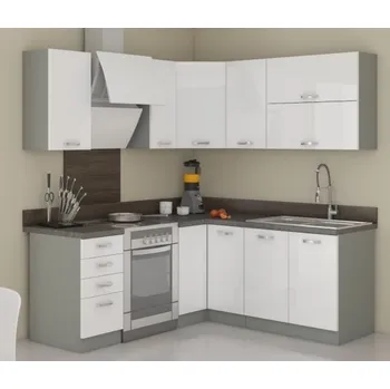 Kuchyňská linka Stolarz-Lempert Kuchyňská linka Bianca - Sestava 3