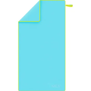 Ručník Ručník z mikrovlákna NILS Camp NCR11 modro/zelený