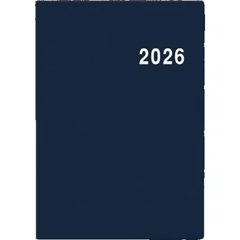 Diář BALOUŠEK TISK Diář týdenní - Ladislav - PVC - modrá 2026 / 10cm x 7cm / BTL1-1-26