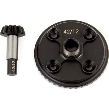 RC model ASSOCIATED RC8B3 Talířové kolo 42zubů a hruška 12 zubů