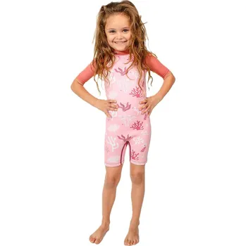 Neoprenový oblek KAIWAI Dětský krátký neopren 2 mm Šortky-střih 4 ROKY RŮŽOVÁ