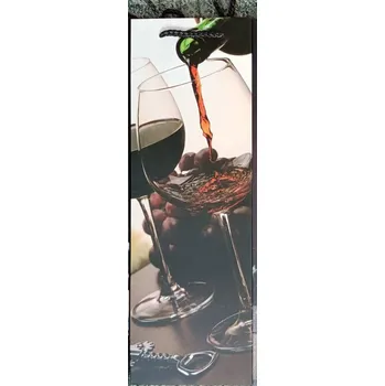 Dárková taška Papírová taška na láhev 06