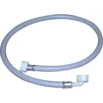 Sada koupelnových doplňků Hadice přívodní k pračce 1,5 m s kolínkem 3/4" VALMON